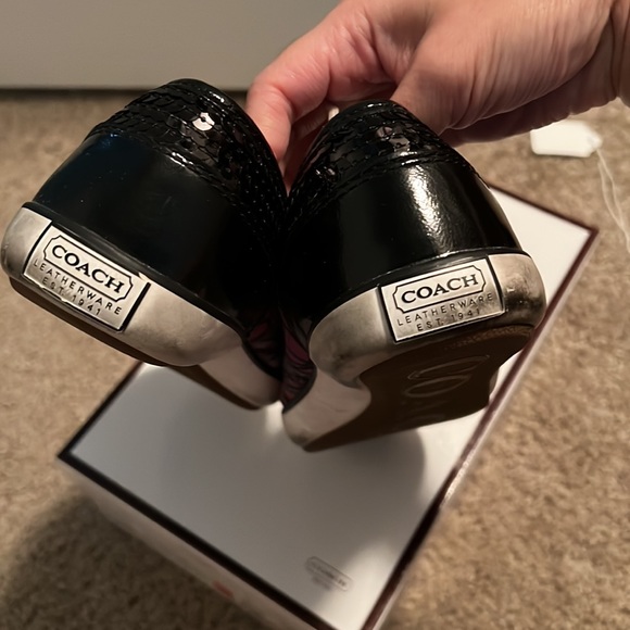 Purple coach vintage sneakers - Picture 3 of 3